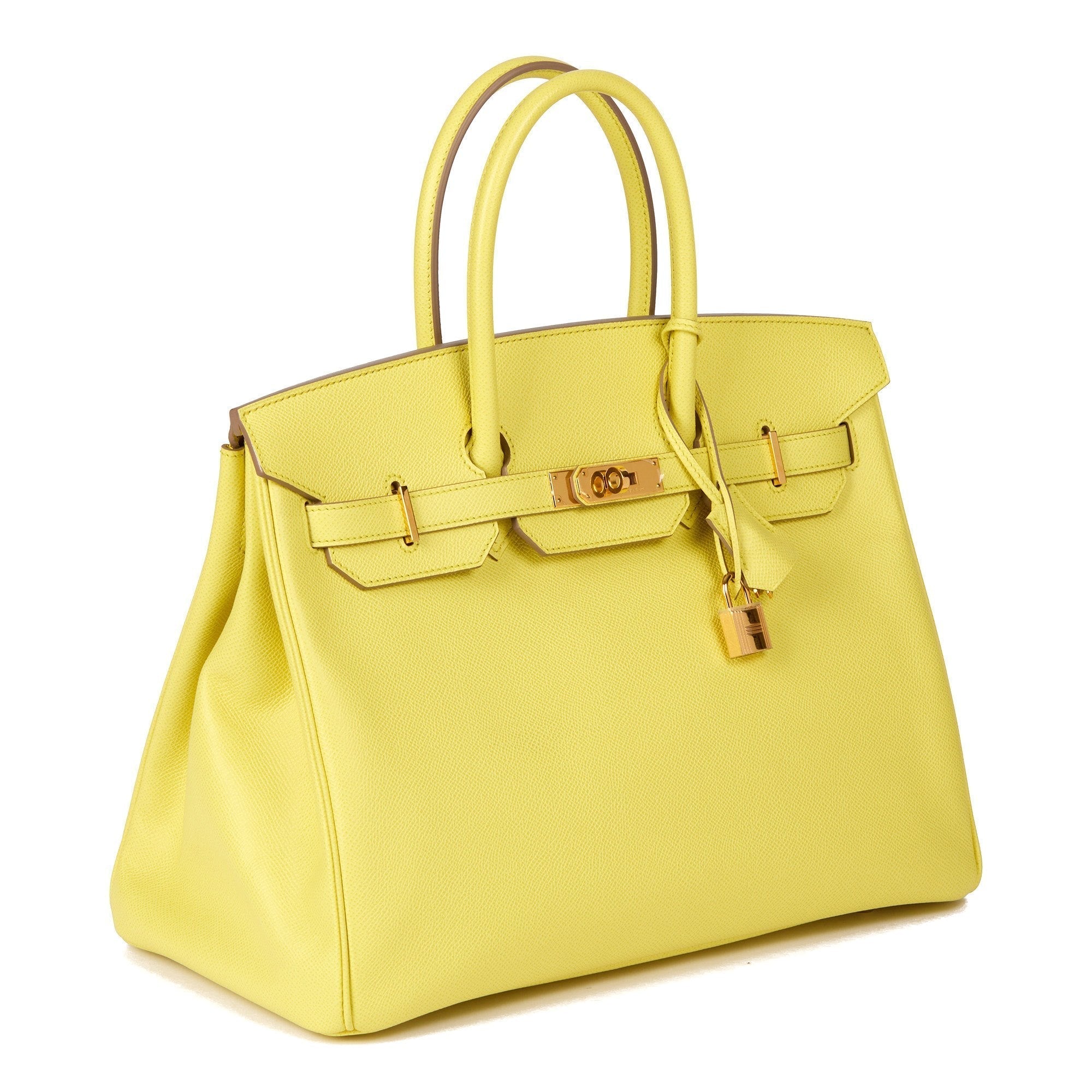 HMS Soufre Epsom Leather Birkin 35cm Tote