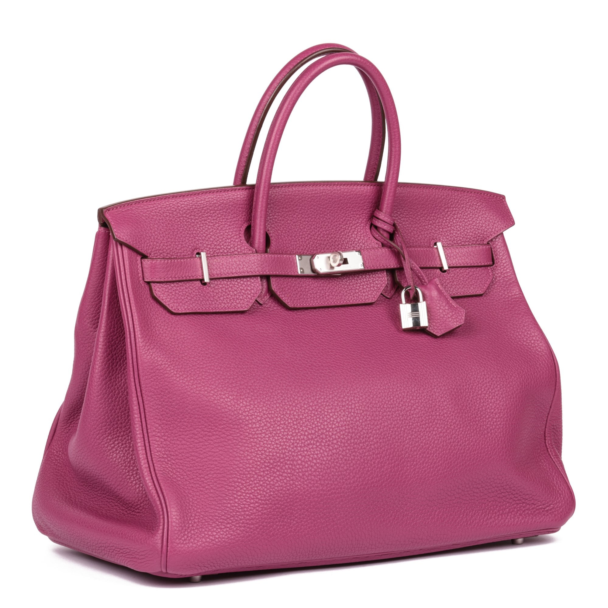 HMS Tosca Togo Leather Birkin 40cm Retourne Tote
