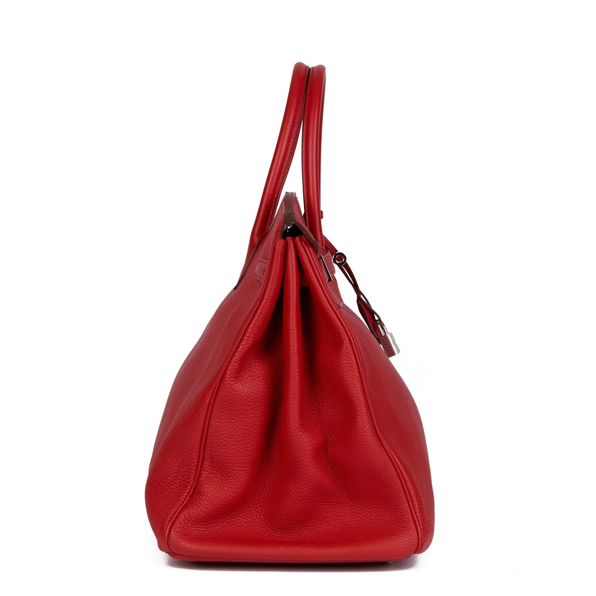 HMS Rouge Tomate Togo Leather Birkin 40cm Tote
