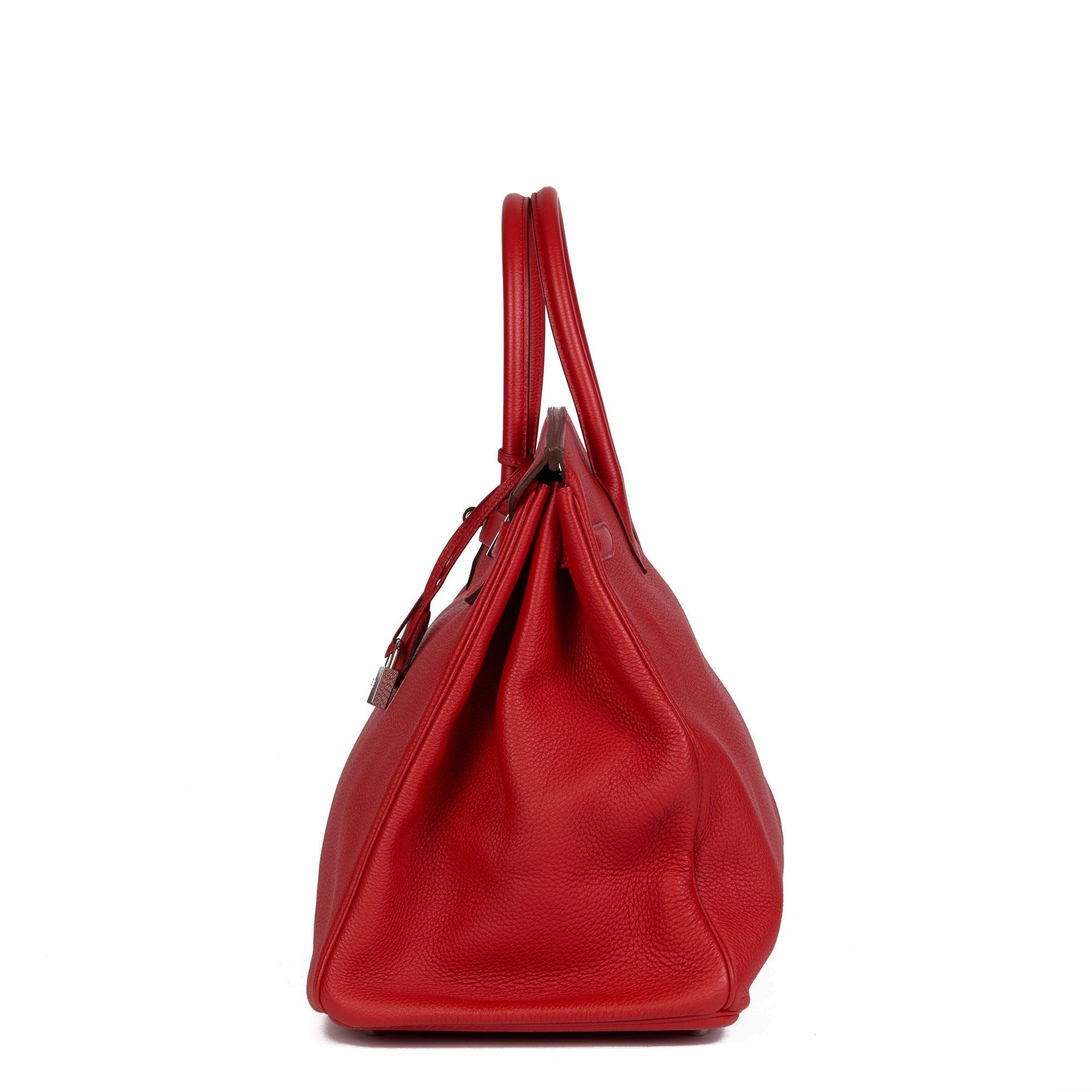 HMS Rouge Tomate Togo Leather Birkin 40cm Tote