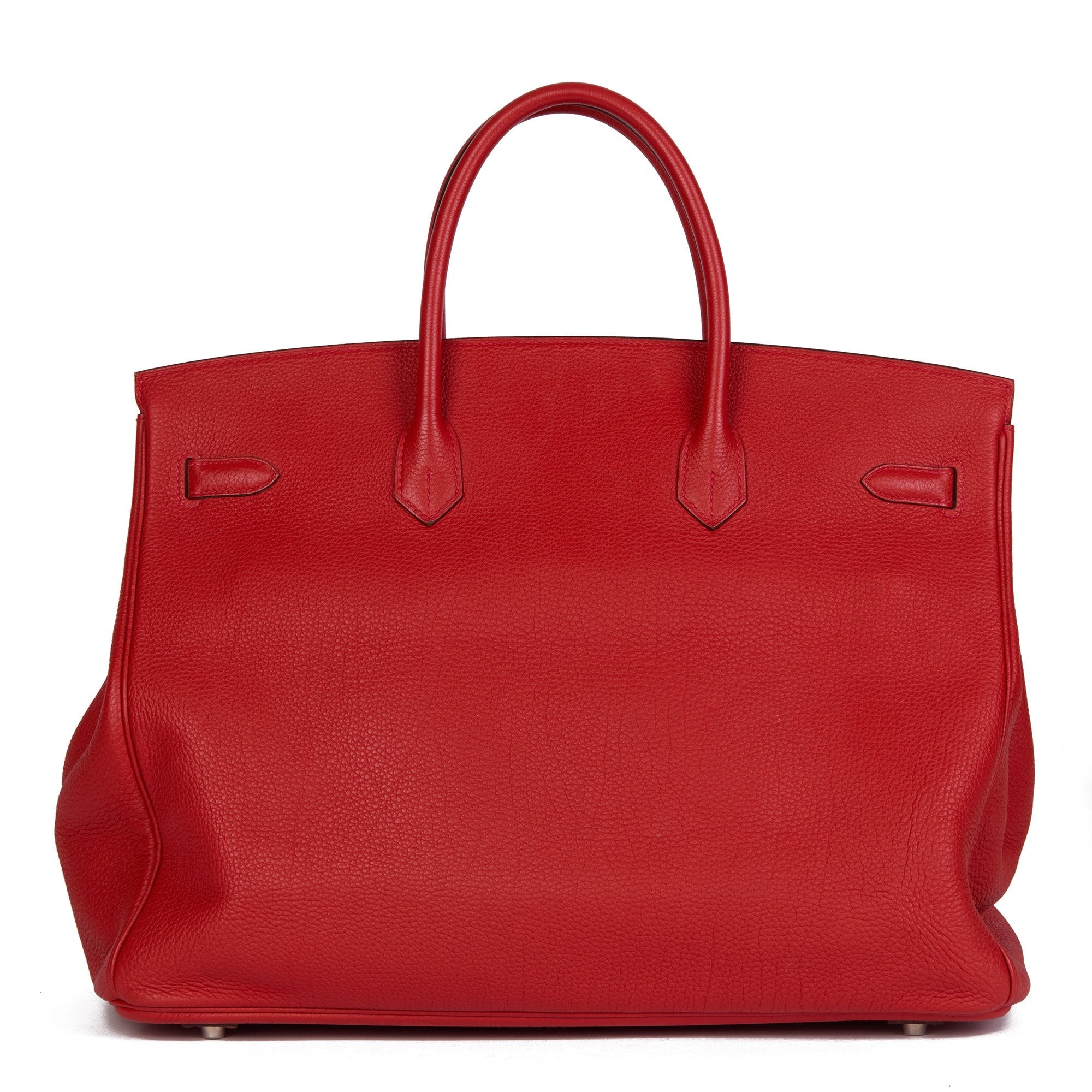 HMS Rouge Tomate Togo Leather Birkin 40cm Tote