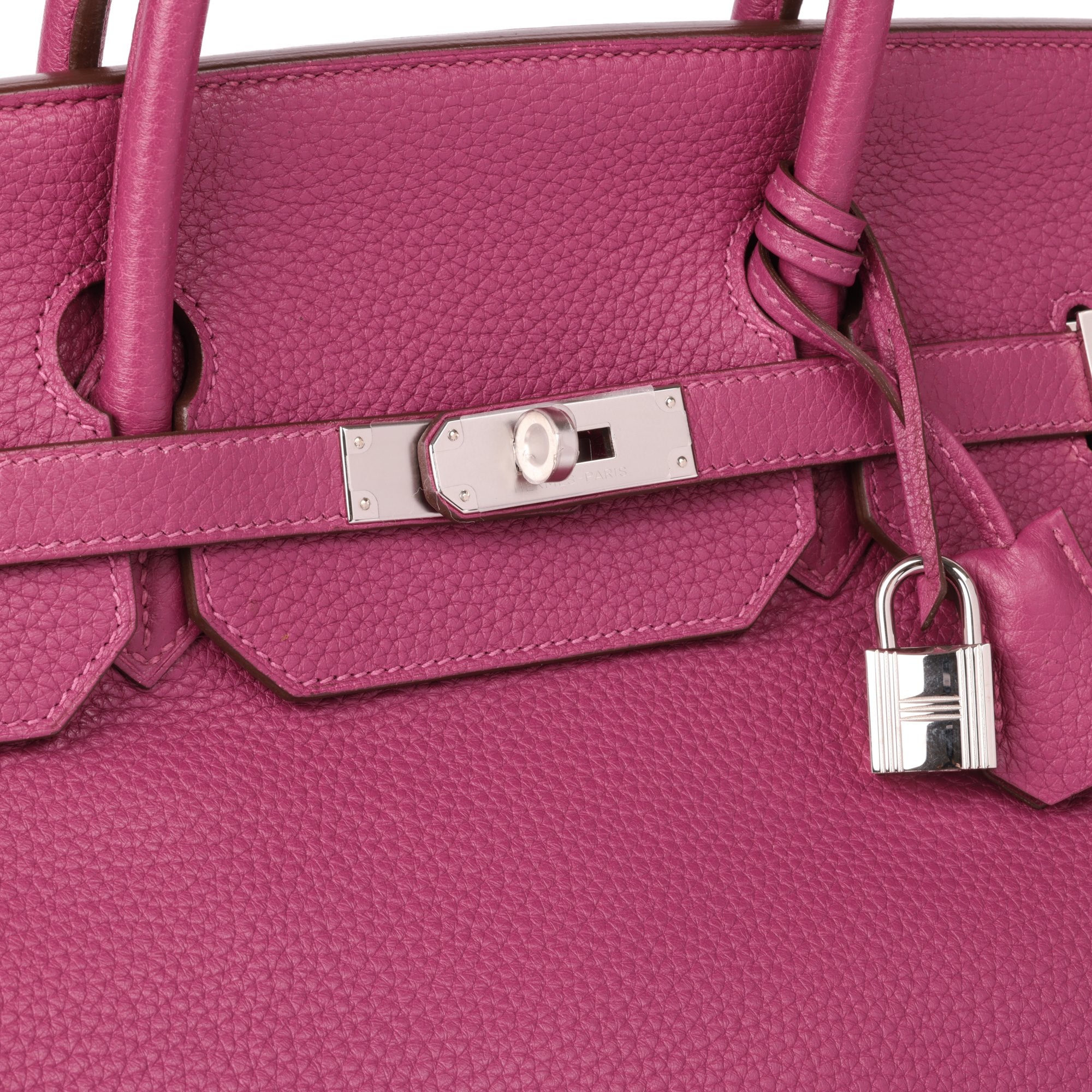 HMS Tosca Togo Leather Birkin 40cm Retourne Tote