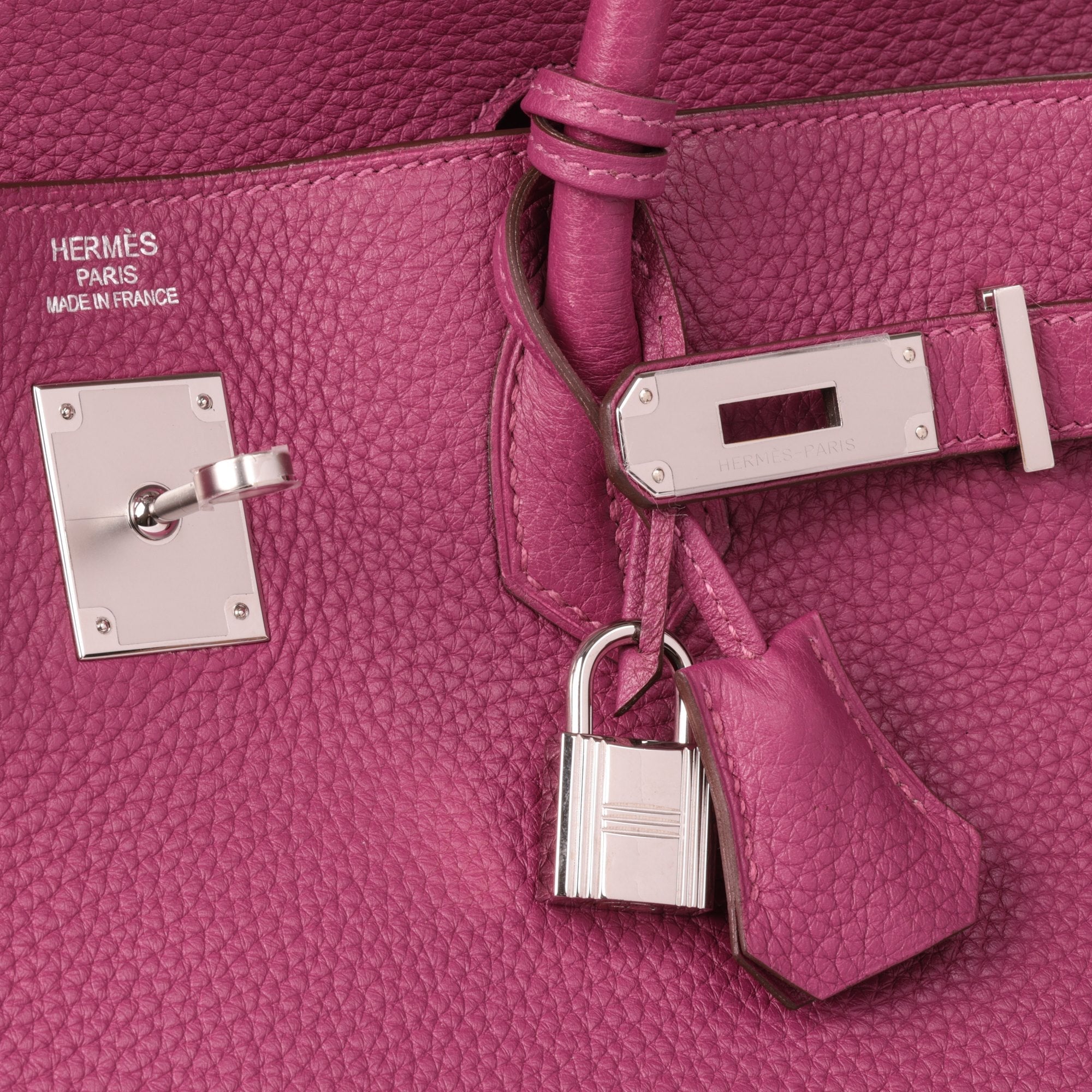HMS Tosca Togo Leather Birkin 40cm Retourne Tote