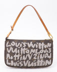 Authc LV Monogram Graffiti Pochette Accessoires Pouch M92192