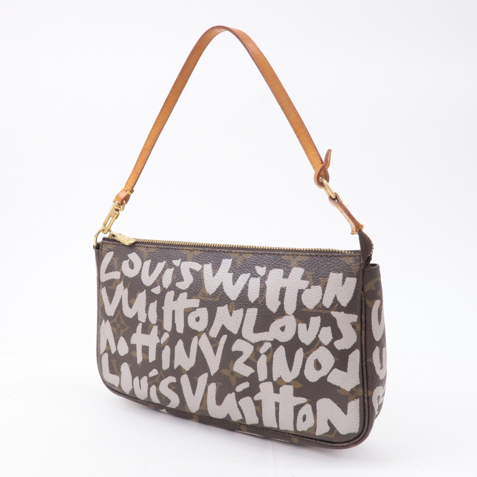 Authc LV Monogram Graffiti Pochette Accessoires Pouch M92192