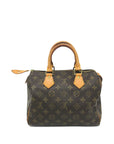 Brown LV Monogram Speedy 25 Boston Bag