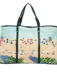 Blue LV Ailleurs Cabas Promenade GM Tote Bag