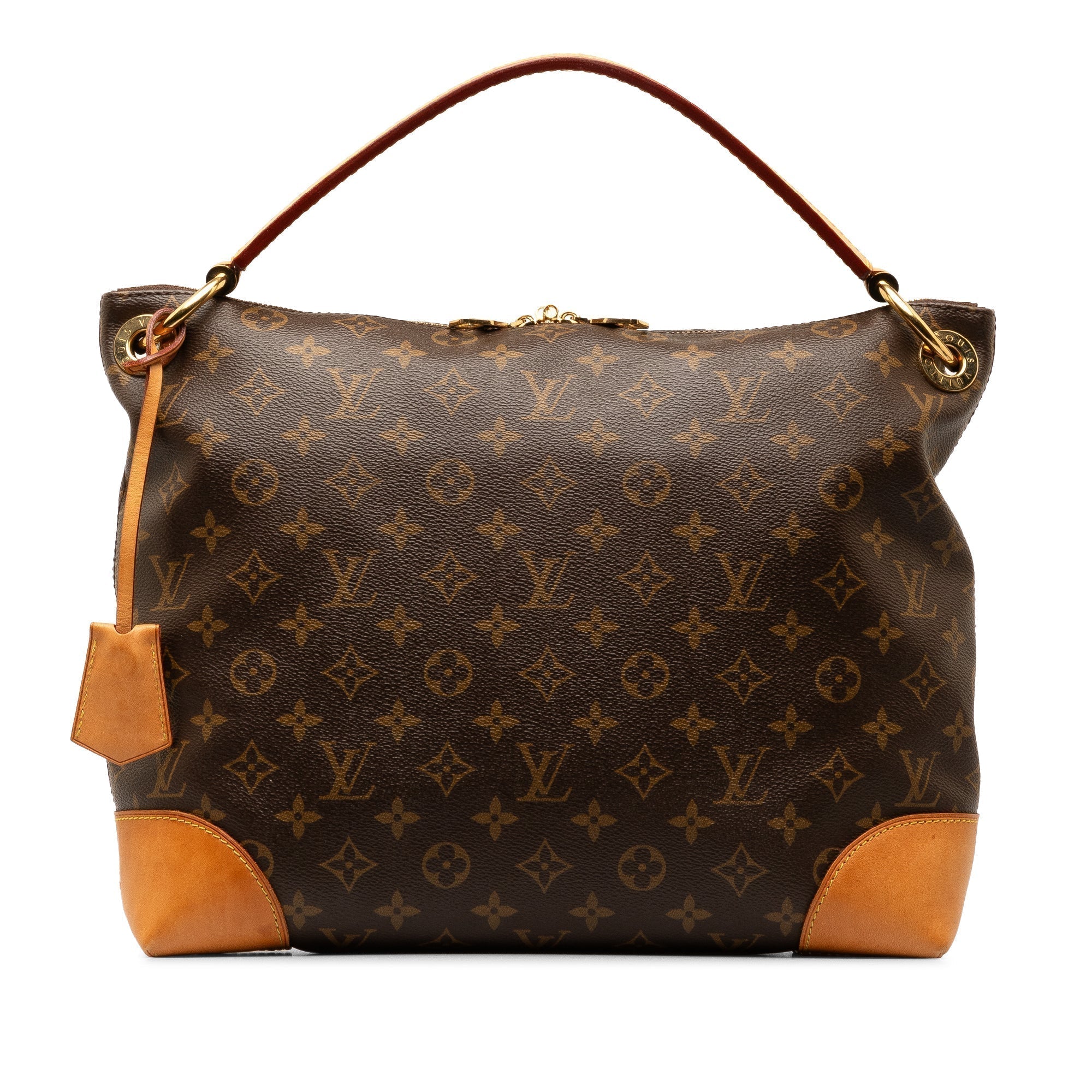 Brown LV Monogram Berri PM Shoulder Bag