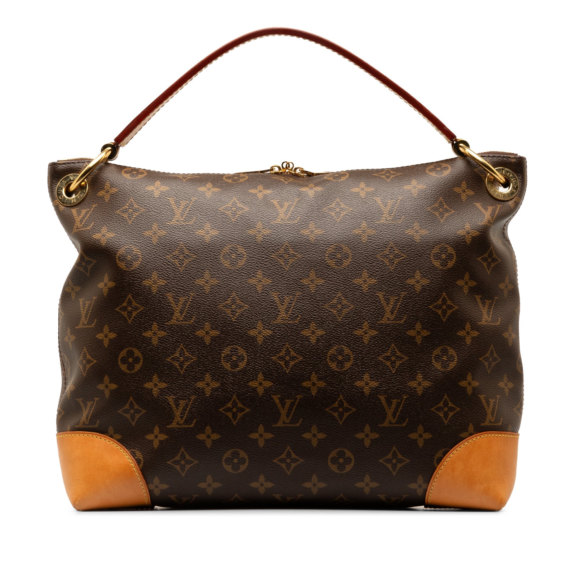 Brown LV Monogram Berri PM Shoulder Bag