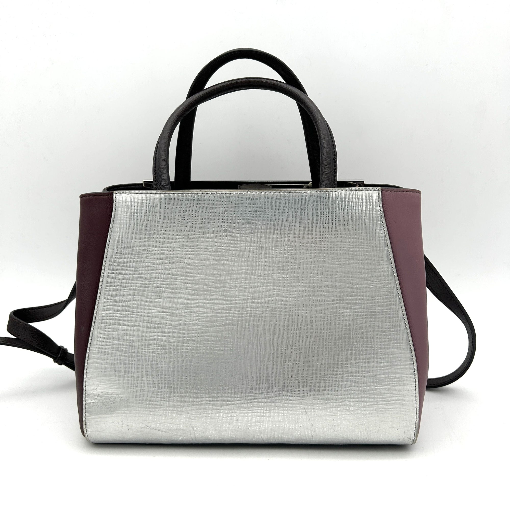 2jours leather crossbody bag FNDI Multicolour in Leather  LA10723