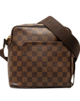 Brown LV Damier Ebene Olav PM Crossbody Bag