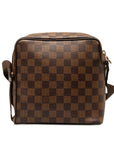 Brown LV Damier Ebene Olav PM Crossbody Bag