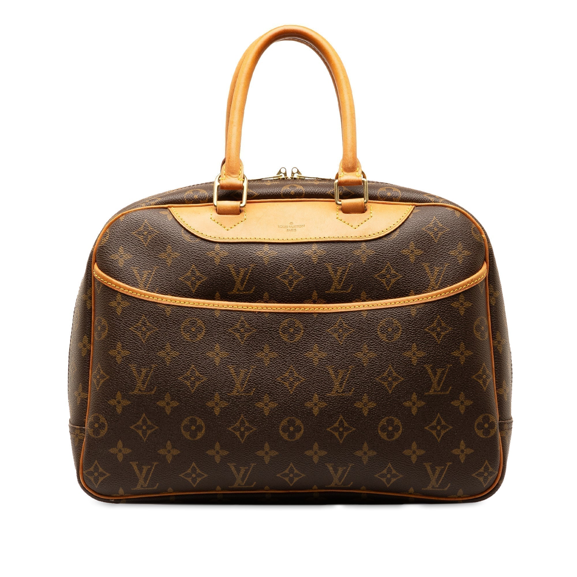 Brown LV Monogram Deauville HandBag