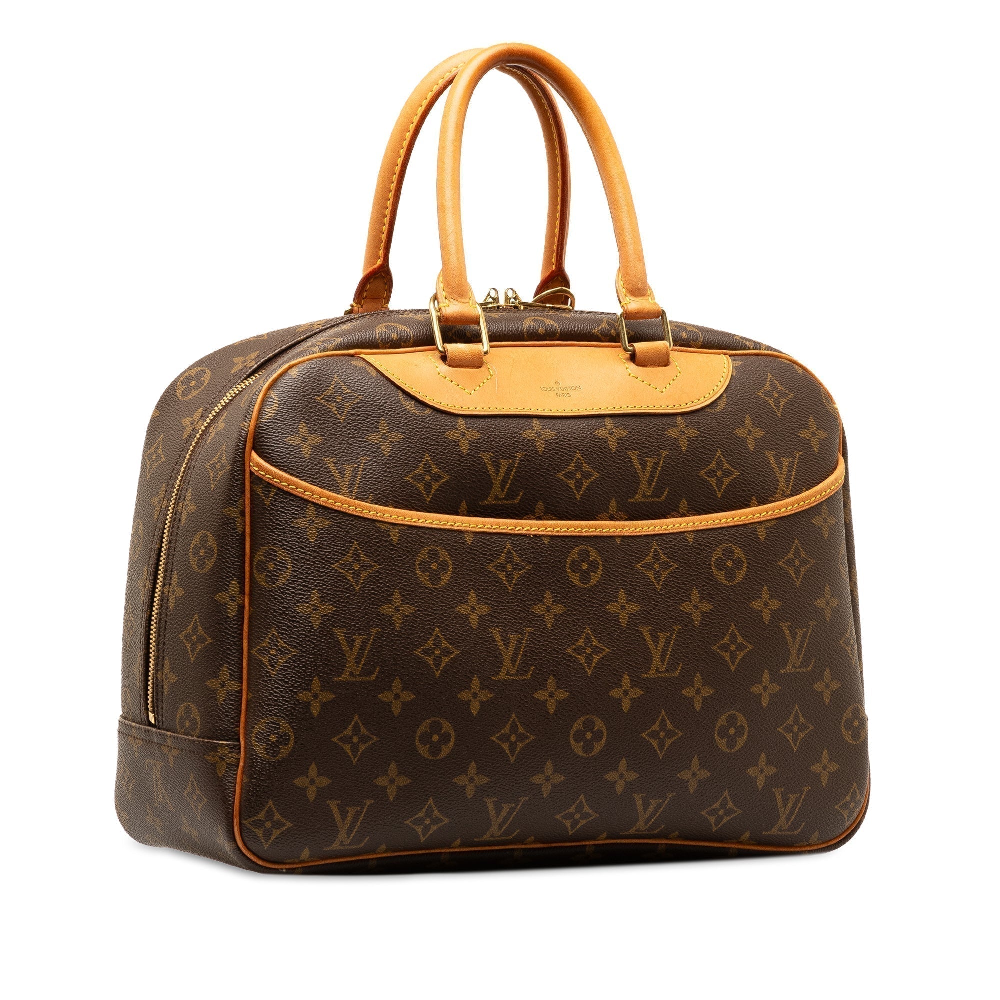 Brown LV Monogram Deauville HandBag