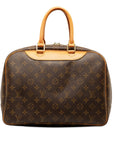 Brown LV Monogram Deauville HandBag
