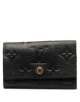 Black LV Monogram Empreinte 6 Key Holder