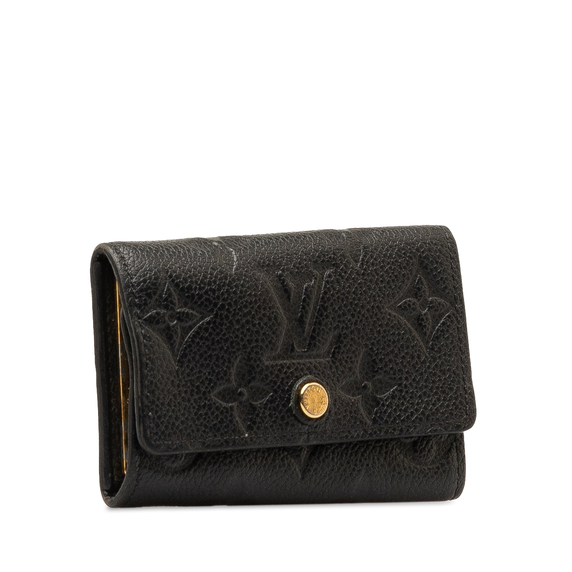 Black LV Monogram Empreinte 6 Key Holder