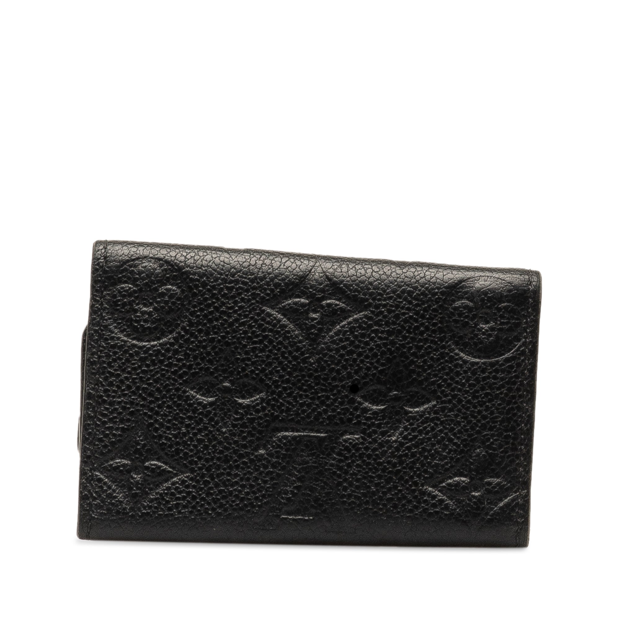 Black LV Monogram Empreinte 6 Key Holder