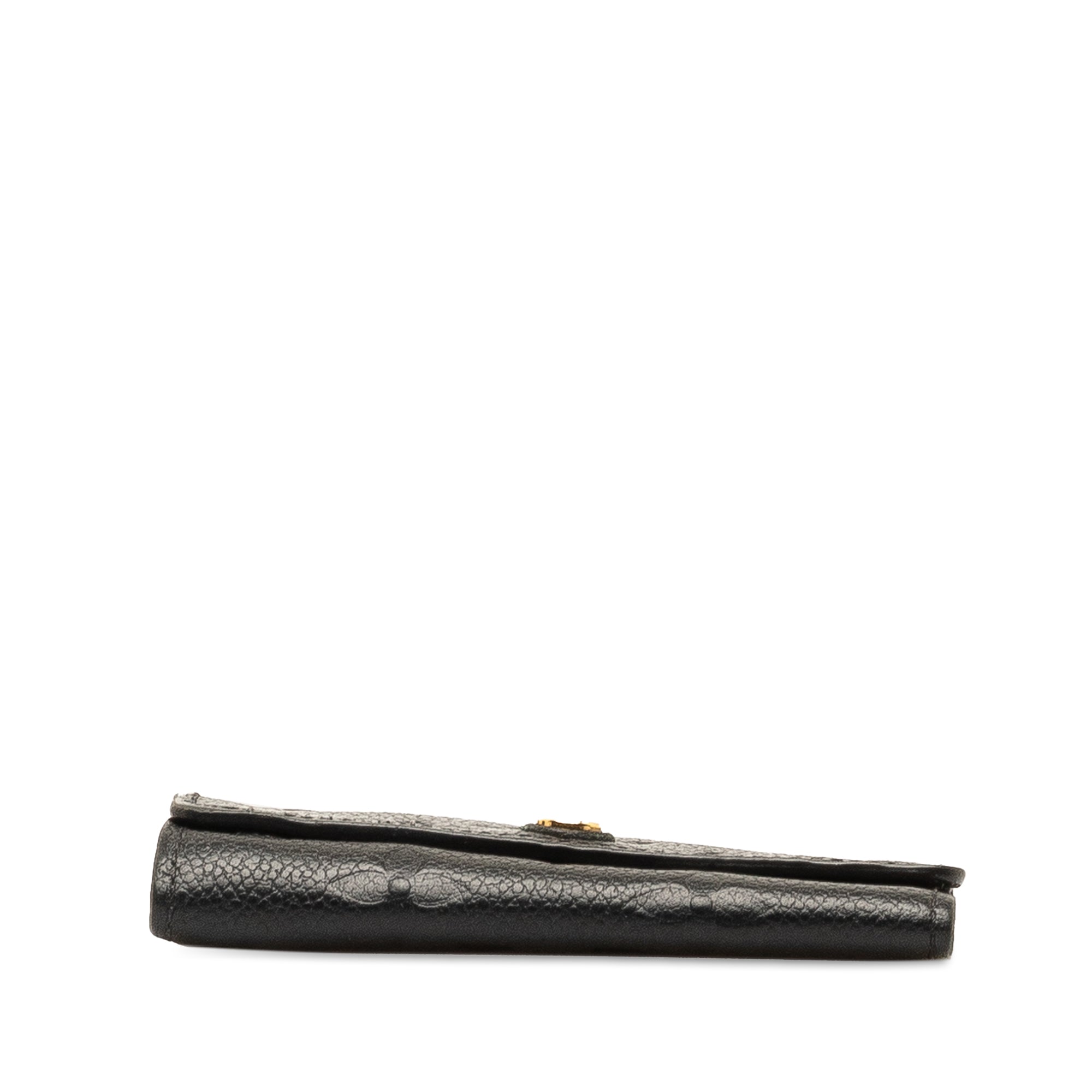 Black LV Monogram Empreinte 6 Key Holder