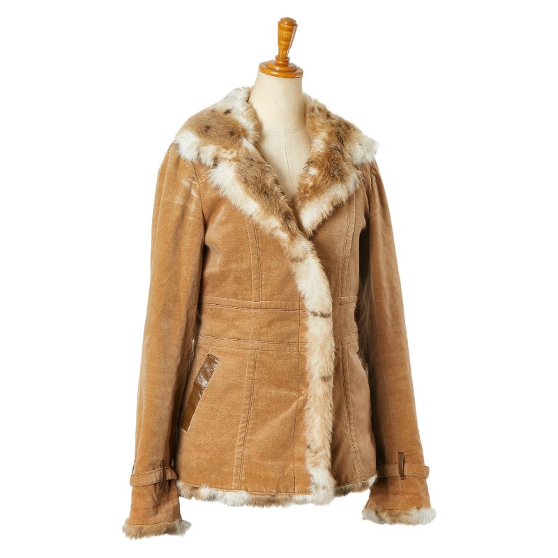BBERRY Blue Label Cotton Faux Fur Coat