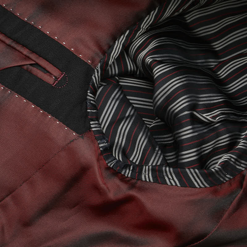 BBERRY Black Label Stripe Wool Tailored Jacket
