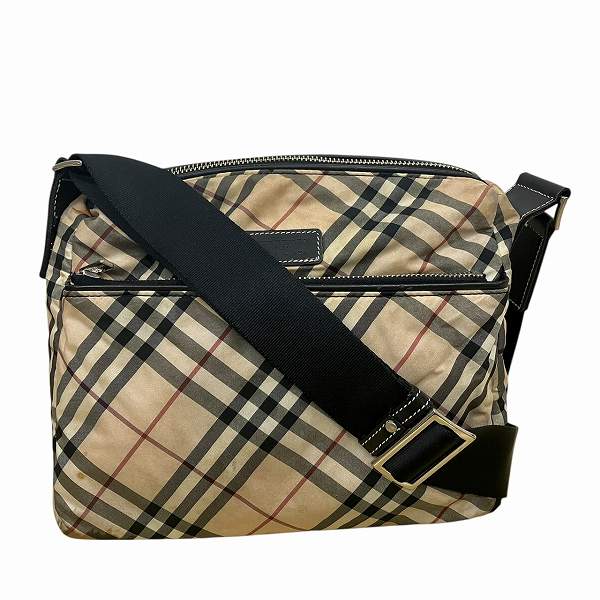 BBERRY Blue Label Check Shoulder Bag