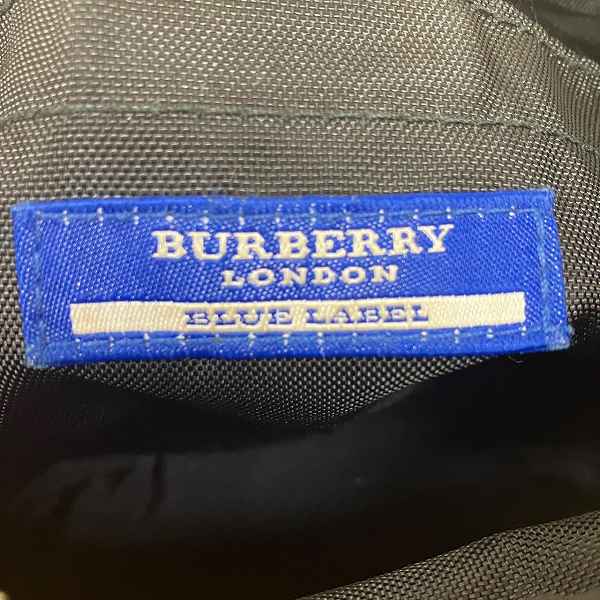 BBERRY Blue Label Check Shoulder Bag