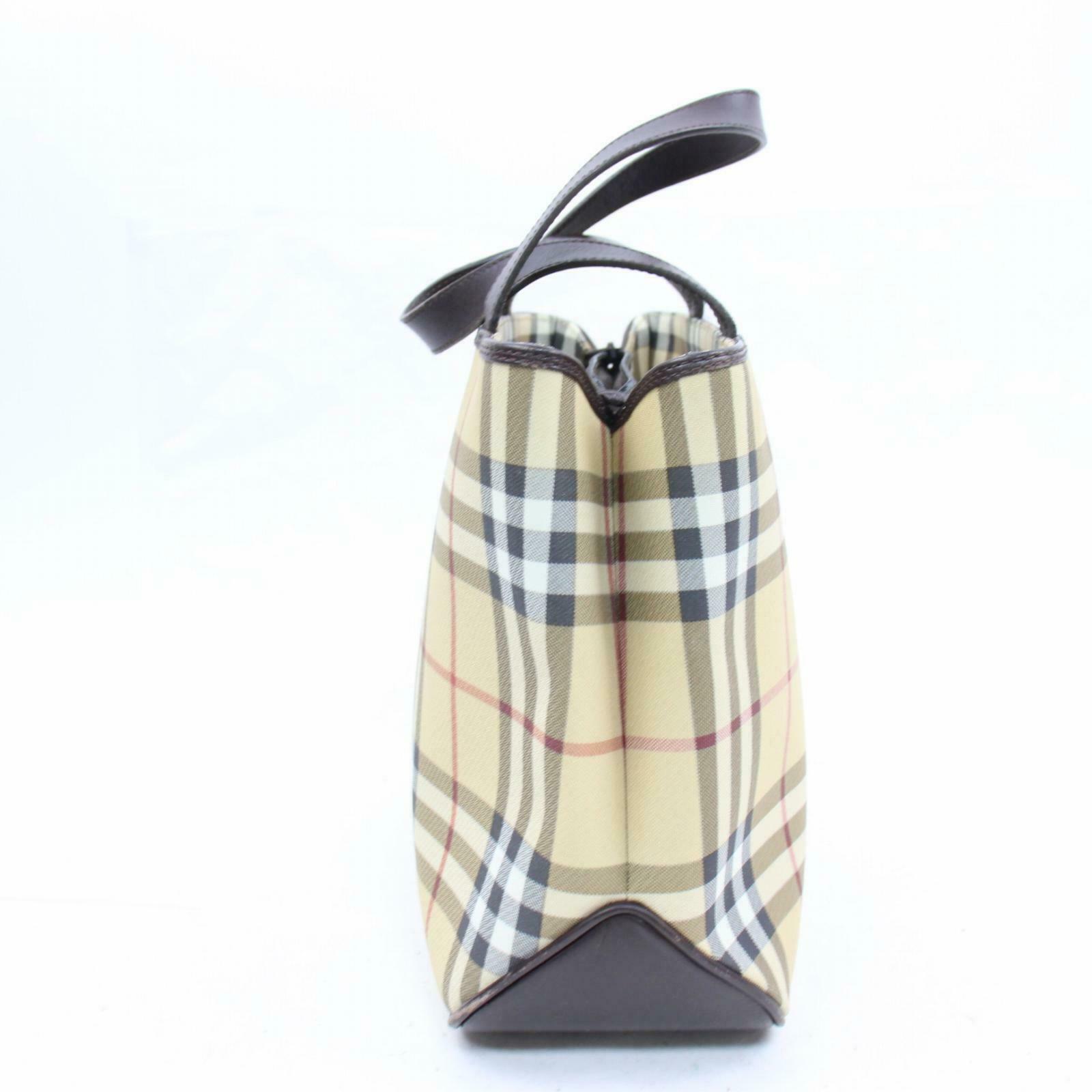 Brand Inspired BBERRY London Hand Bag Brown PVC (SHC1-14603)