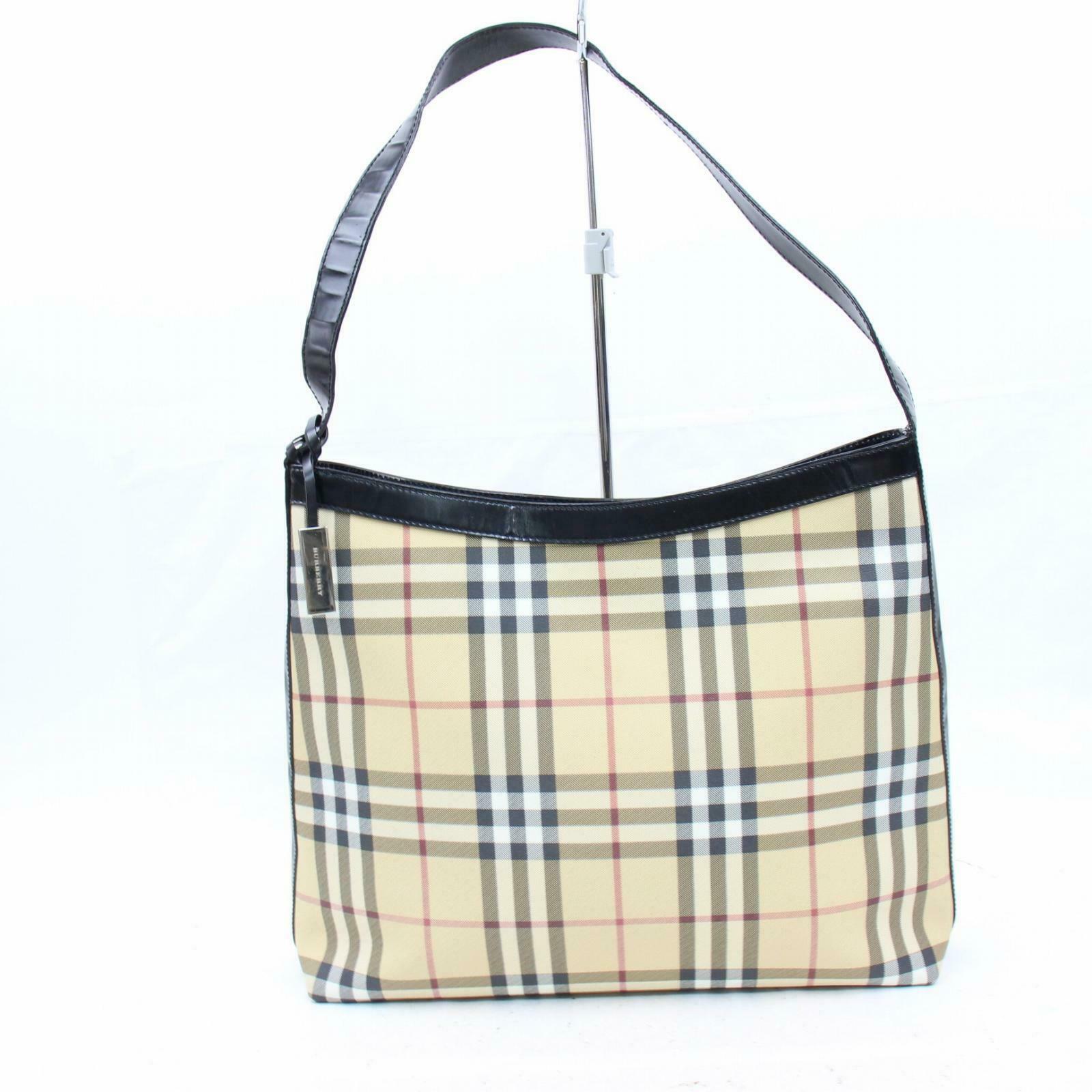 Brand Inspired BBERRY London Shoulder Bag Beige PVC (SHC1-14370)