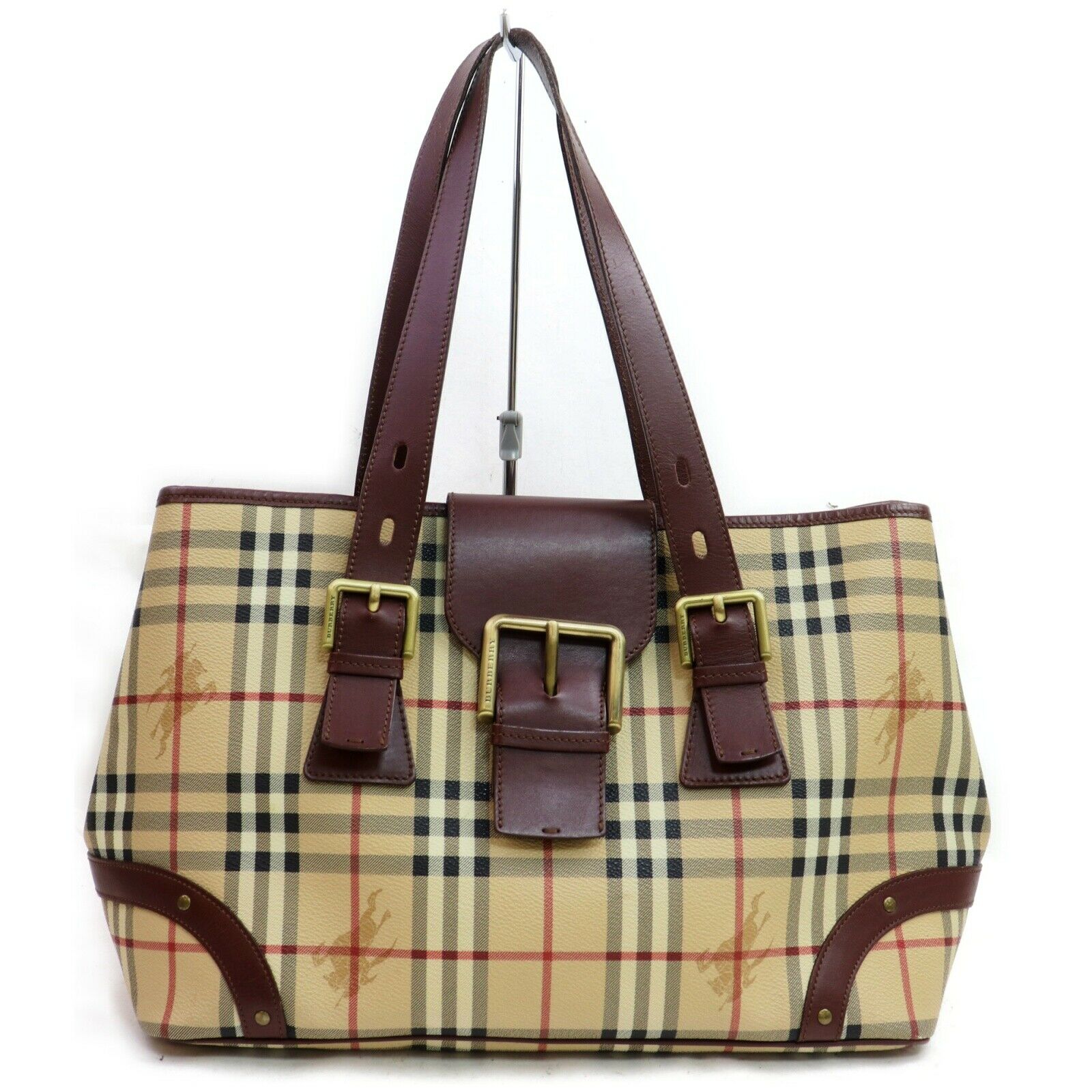 Brand Inspired BBERRY Shoulder Bag Beige PVC (SHC7-10226)