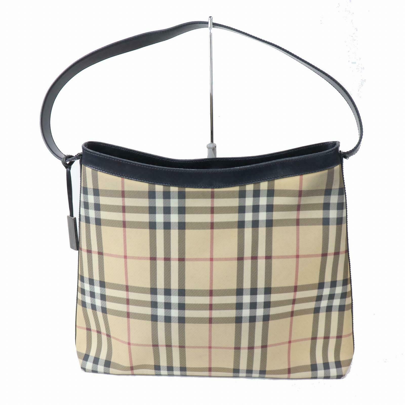Brand Inspired BBERRY London Shoulder Bag Cream PVC (SHC1-14296)