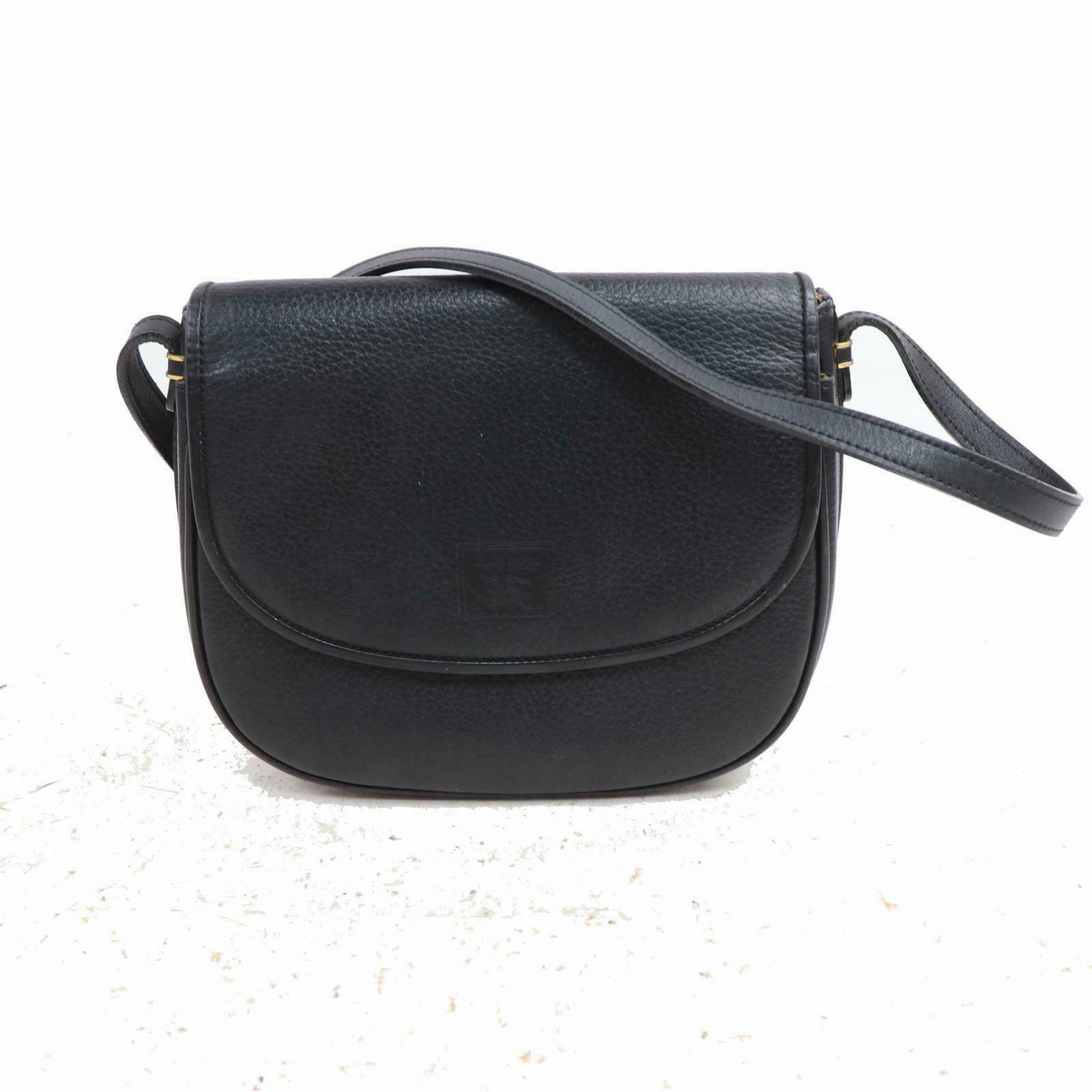 Brand Inspired BBERRY Shoulder Bag Black Leather (SHC1-15186)