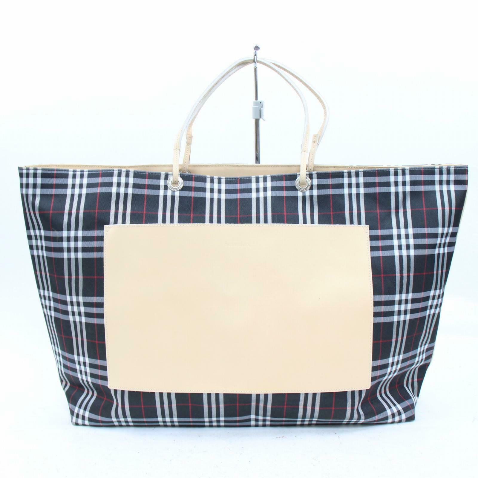 Brand Inspired BBERRY London Tote Bag Black Nylon (SHC1-15315)