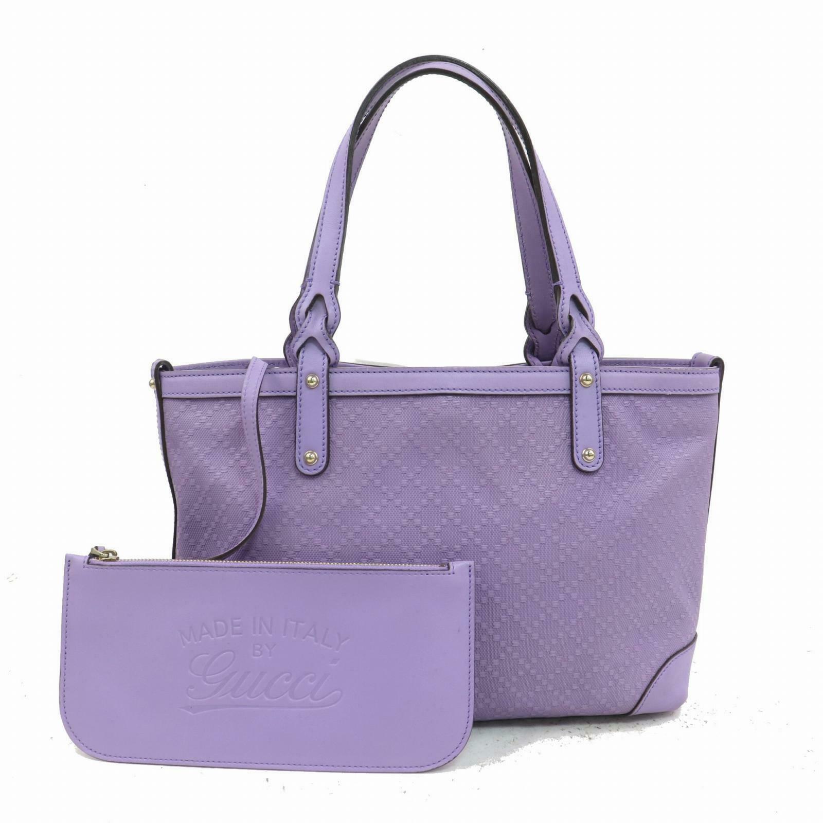 Brand Inspired GCCI Tote Bag Diamante Purple PVC (SHC7-10280)