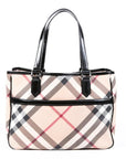 BBERRY Bag Nova Check Coated Canvas Tote