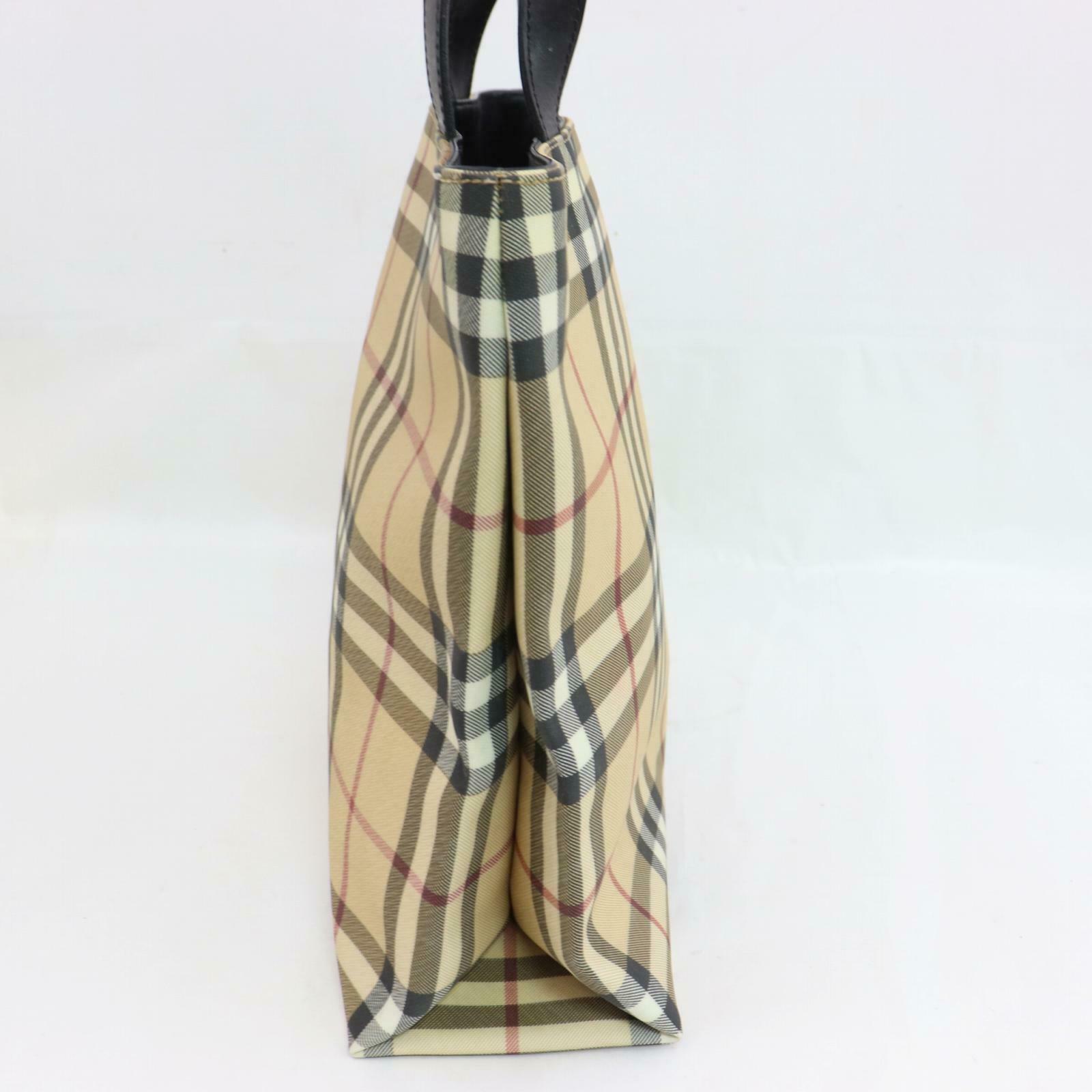Brand Inspired BBERRY London Tote Bag Light Brown PVC (SHC1-14959)