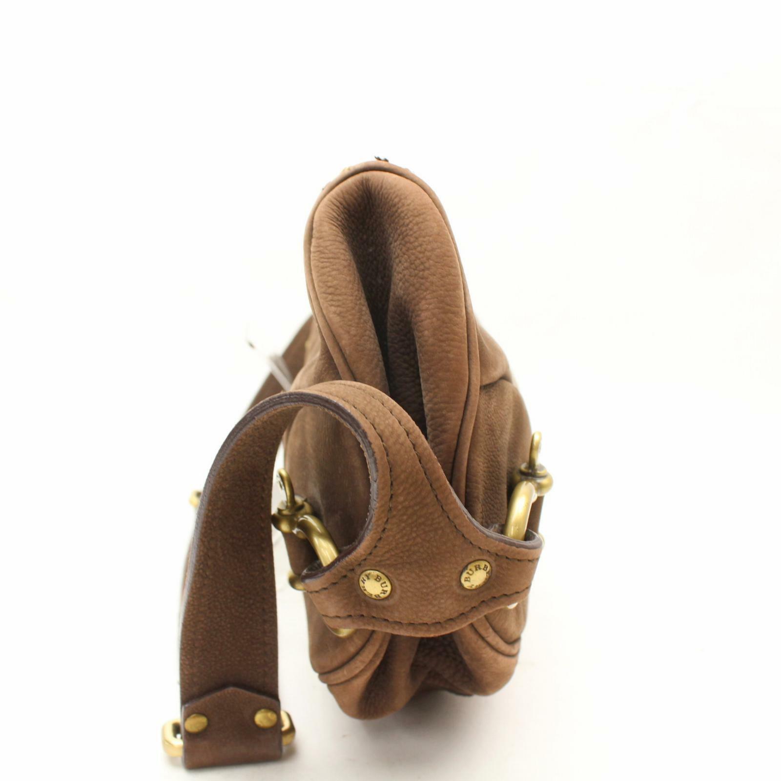 Brand Inspired BBERRY Shoulder Bag Brown Suede Leather (SHC1-17750)