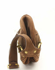 Brand Inspired BBERRY Shoulder Bag Brown Suede Leather (SHC1-17750)