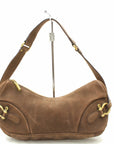 Brand Inspired BBERRY Shoulder Bag Brown Suede Leather (SHC1-17750)