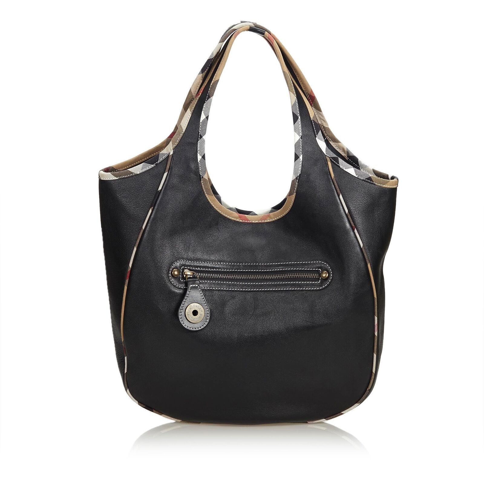BBERRY Black Others Leather Tote Bag United Kingdom