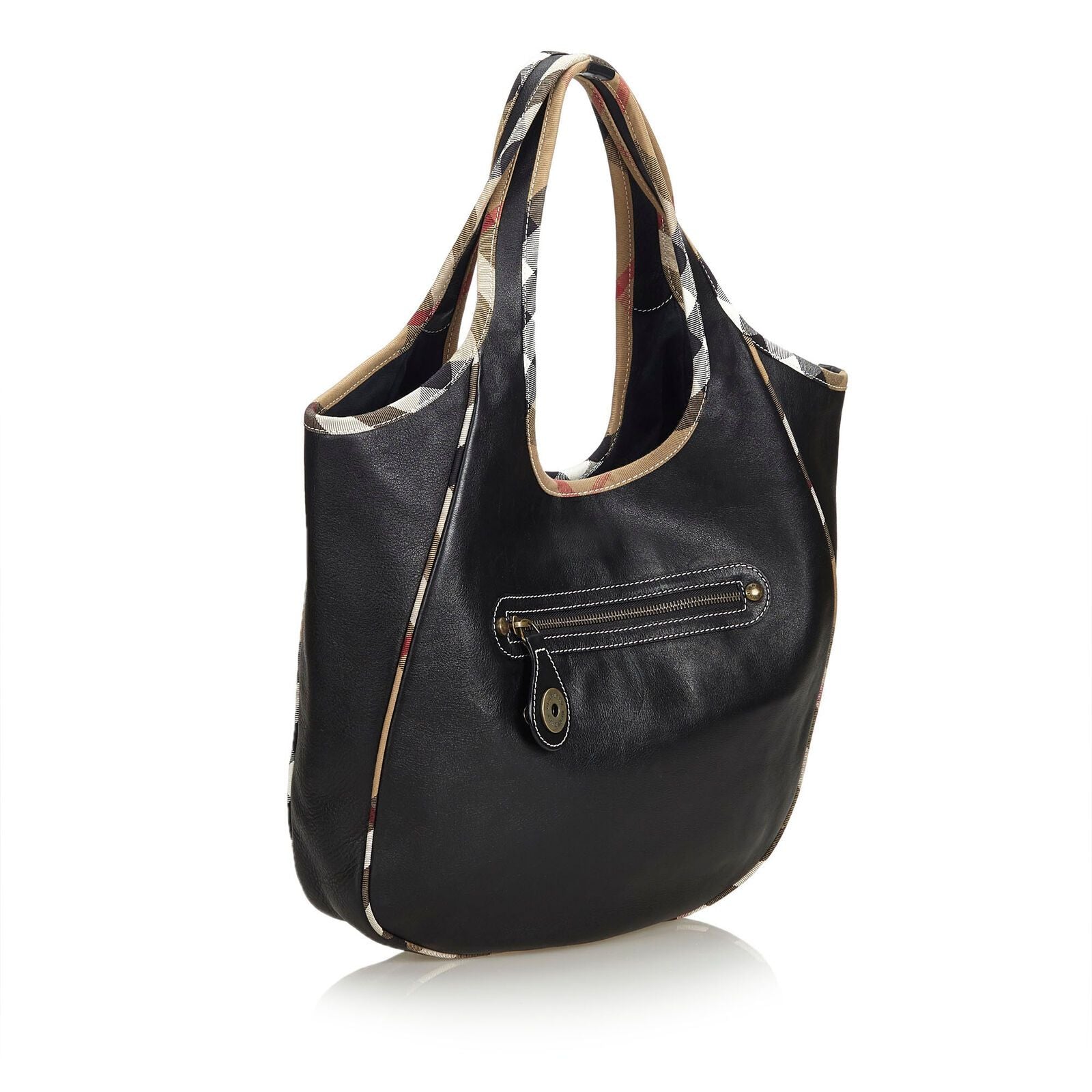 BBERRY Black Others Leather Tote Bag United Kingdom