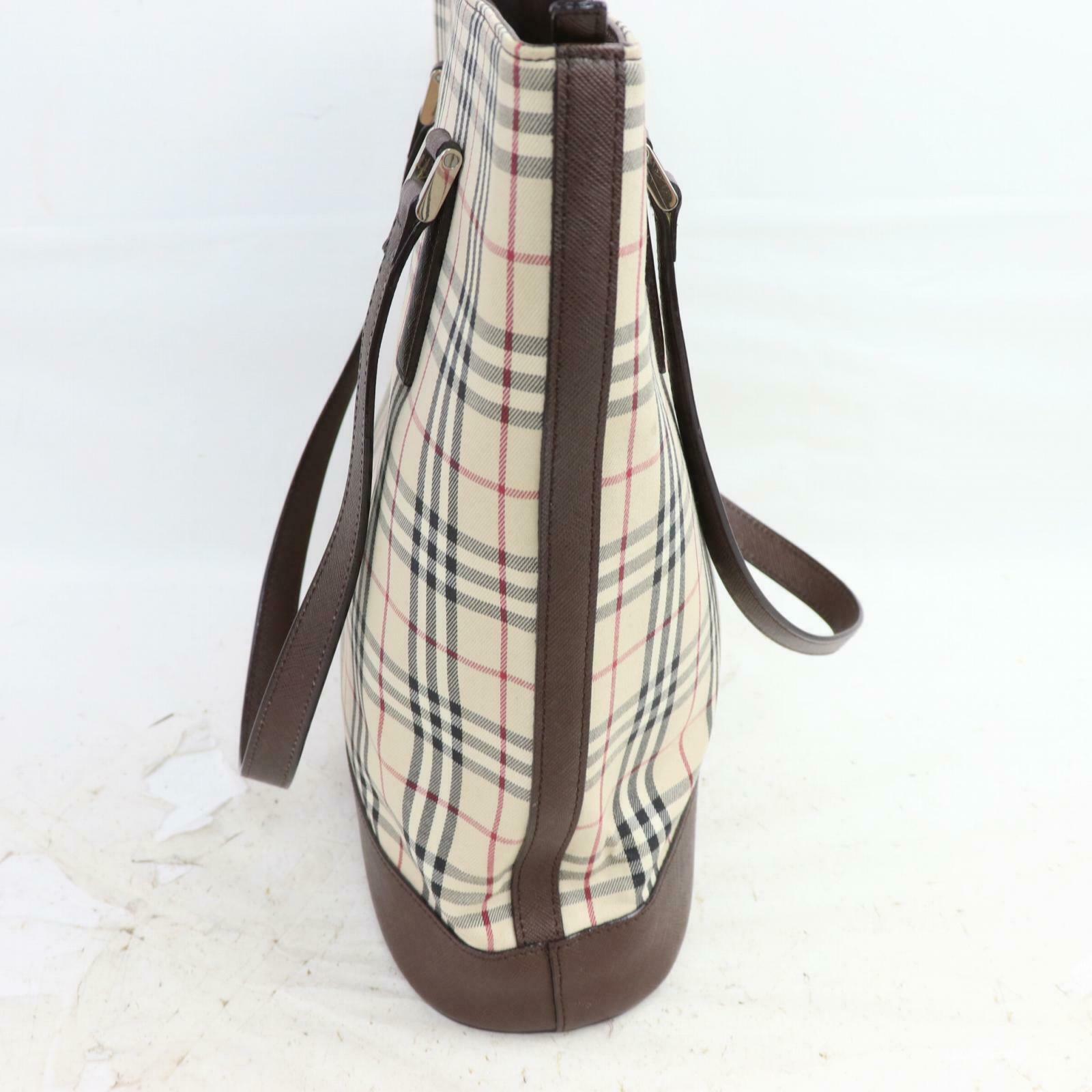 Brand Inspired BBERRY Tote Bag Beige Canvas (SHC1-15475)