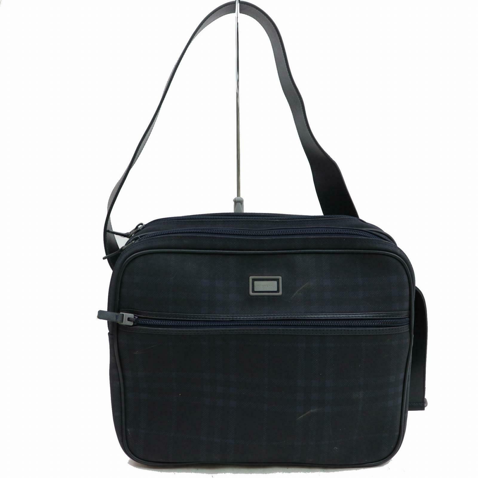 Brand Inspired BBERRY Shoulder Bag Navy Blue PVC (SHC1-15188)