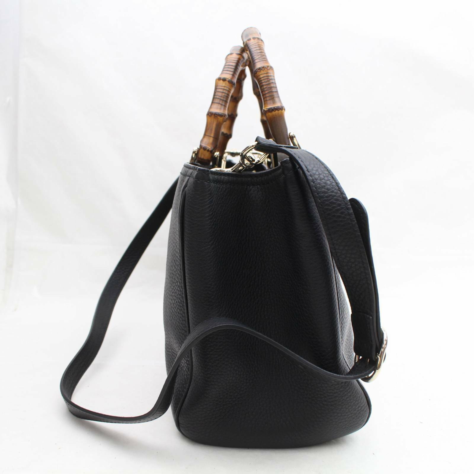 Brand Inspired GCCI Tote Bag Black Leather (SHC7-10299)