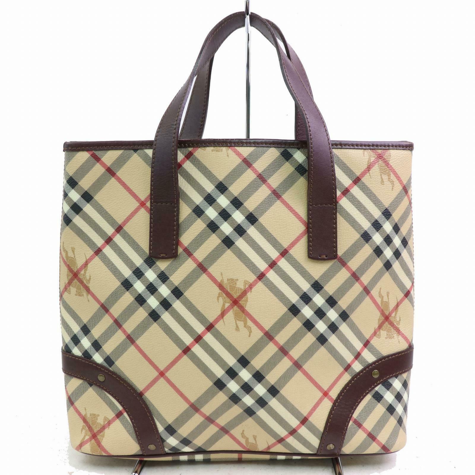 Brand Inspired BBERRY Tote Bag Light Brown PVC (SHC1-15635)