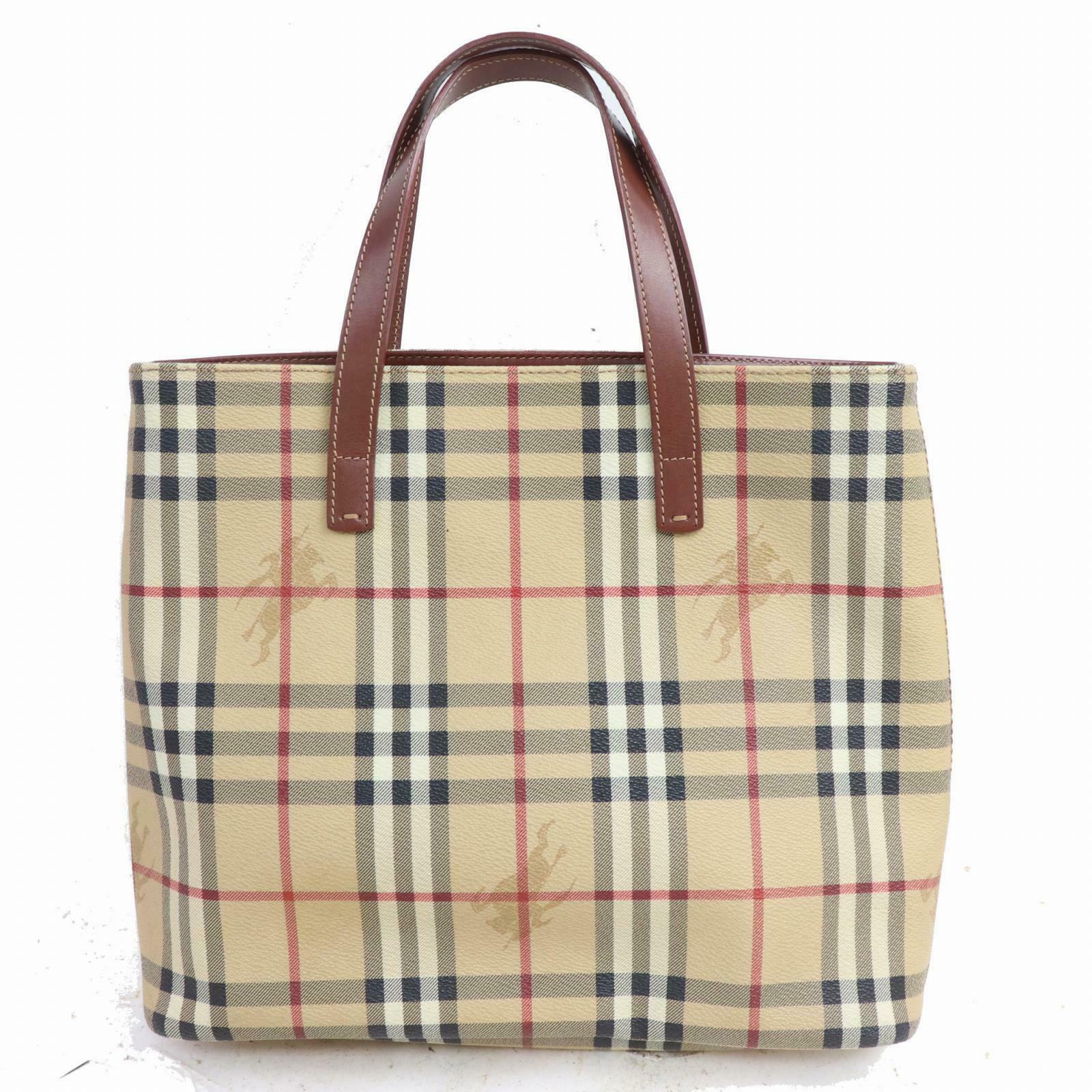 Brand Inspired BBERRY London Tote Bag Beige PVC (SHC1-15584)