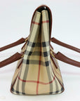 Brand Inspired BBERRY London Hand Bag Beige PVC (SHC1-15520)