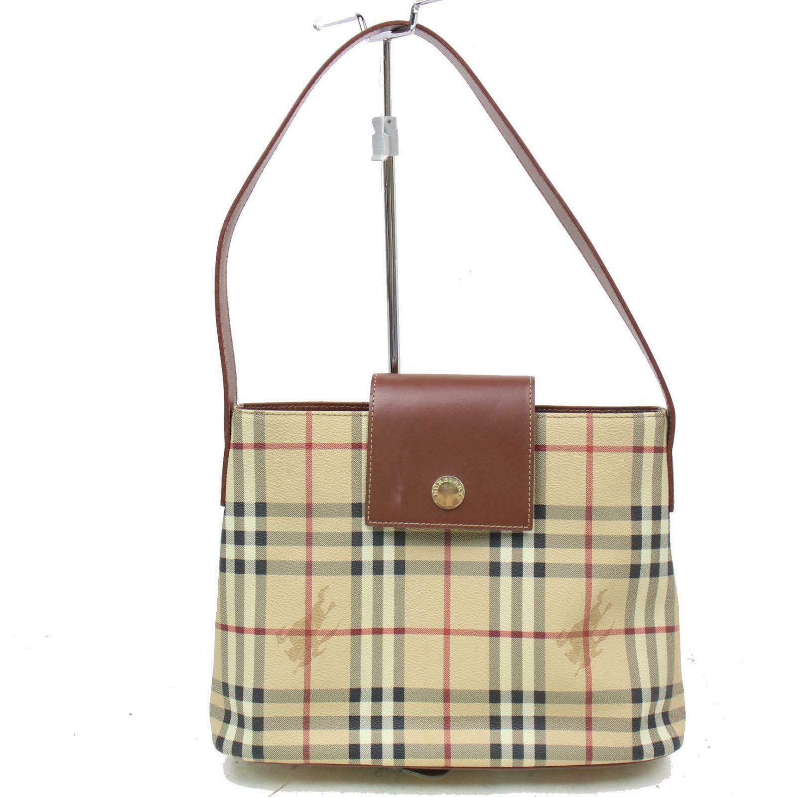 Brand Inspired BBERRY London Shoulder Bag Beige PVC (SHC1-14792)