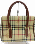 Brand Inspired BBERRY London Hand Bag Beige PVC (SHC1-15520)