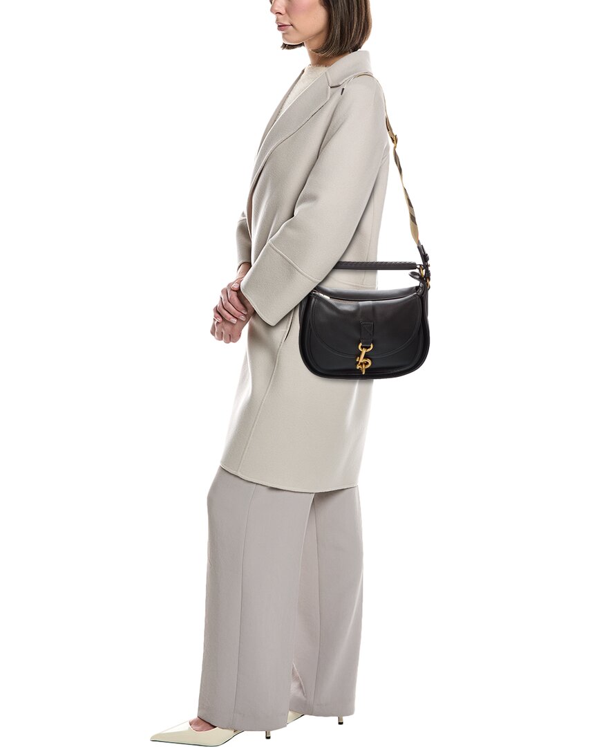 BBERRY B Clip Small Leather Shoulder Bag